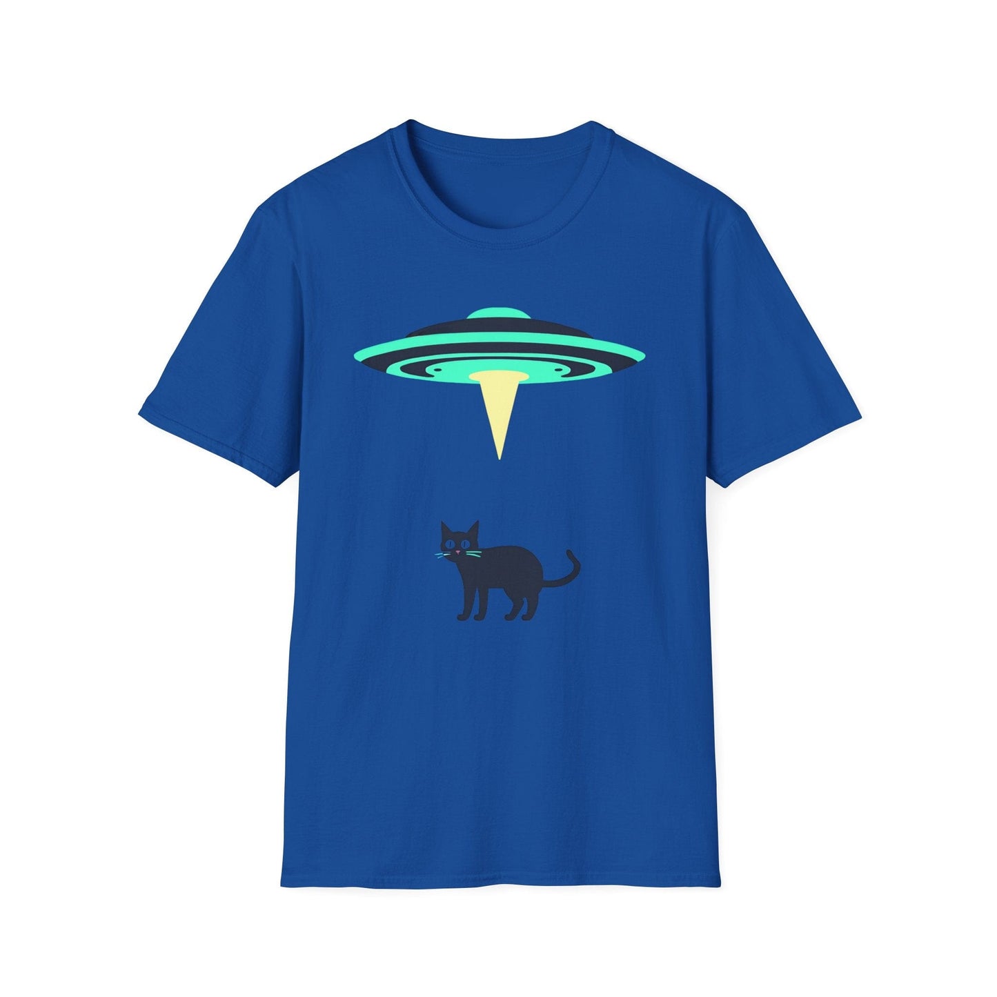 Abducted By Aliens Cat T-Shirt