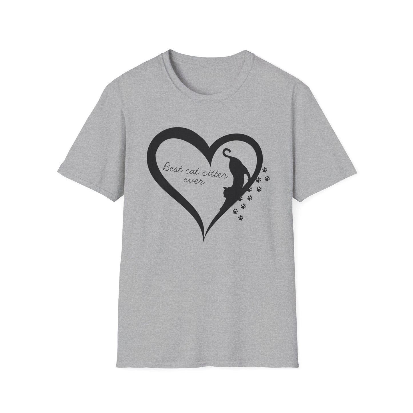 Best Cat Sitter Ever Heart T-Shirt