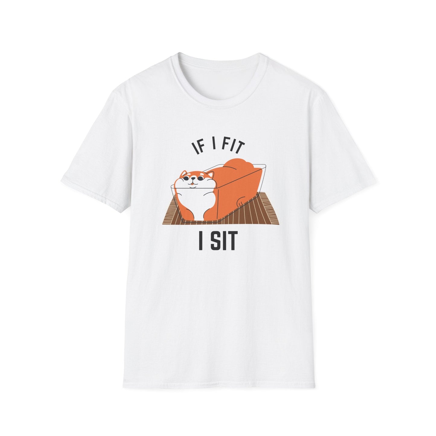 If I Fit, I Sit Cat T-Shirt