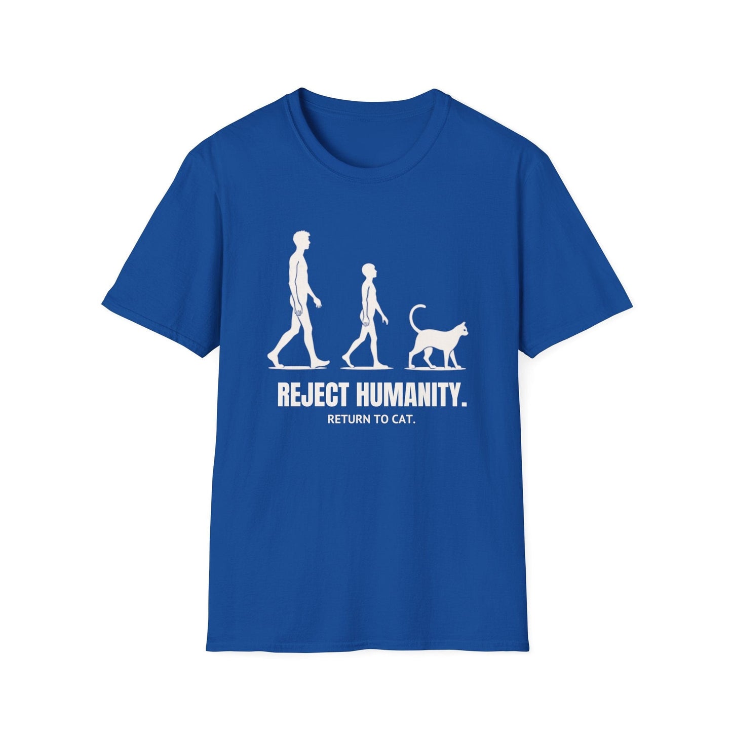 Reject Humanity, Return to Cat T-Shirt