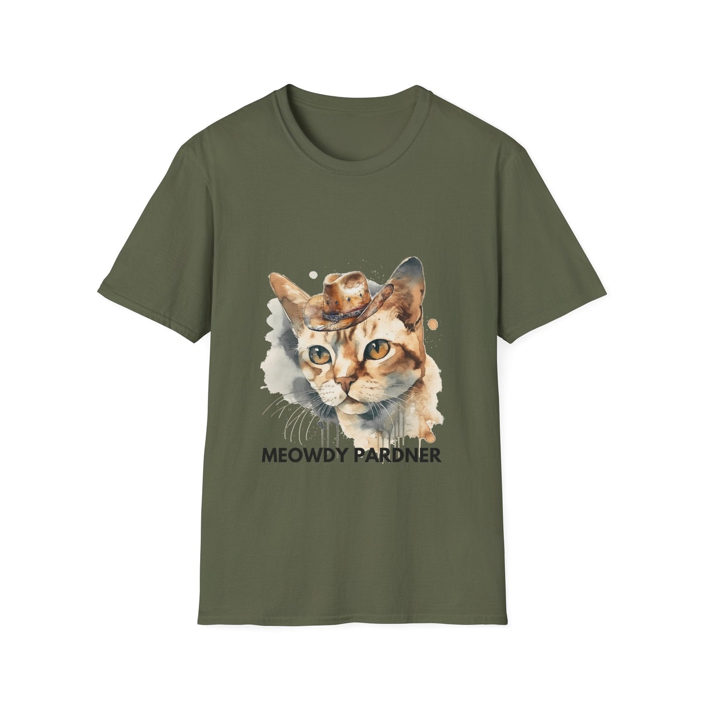 Meowdy Pardner Cat T-Shirt