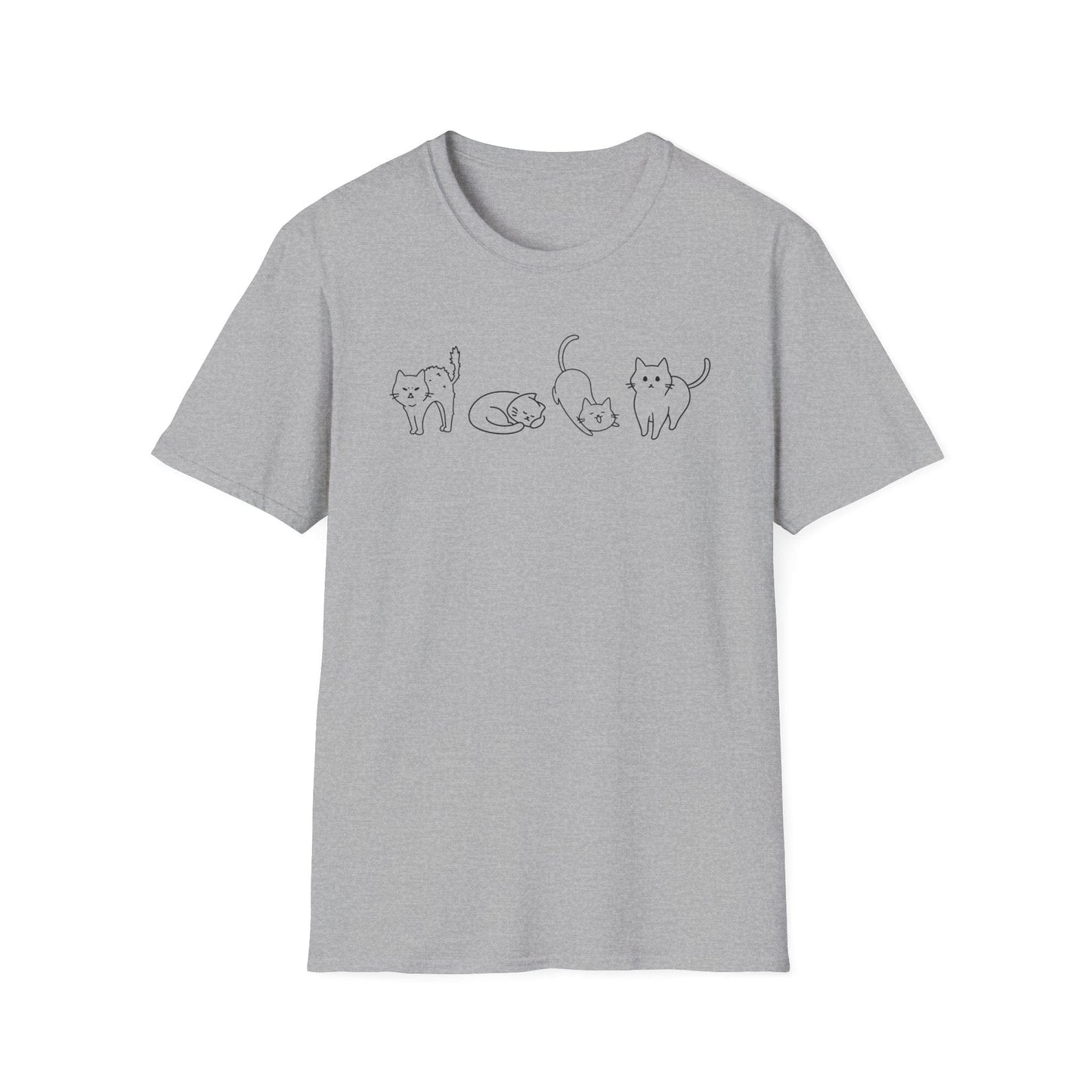 Cat Moods of the Day T-Shirt