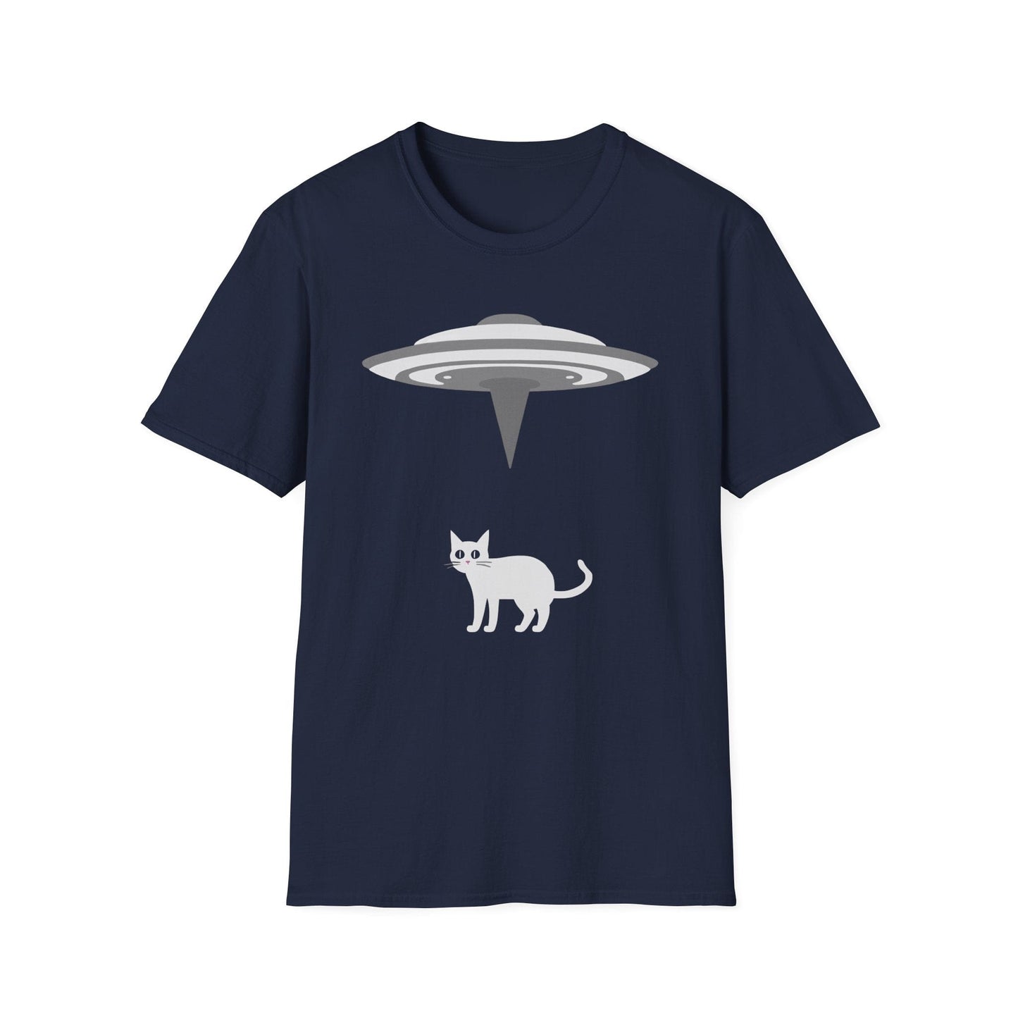 Abducted By Aliens Cat T-Shirt