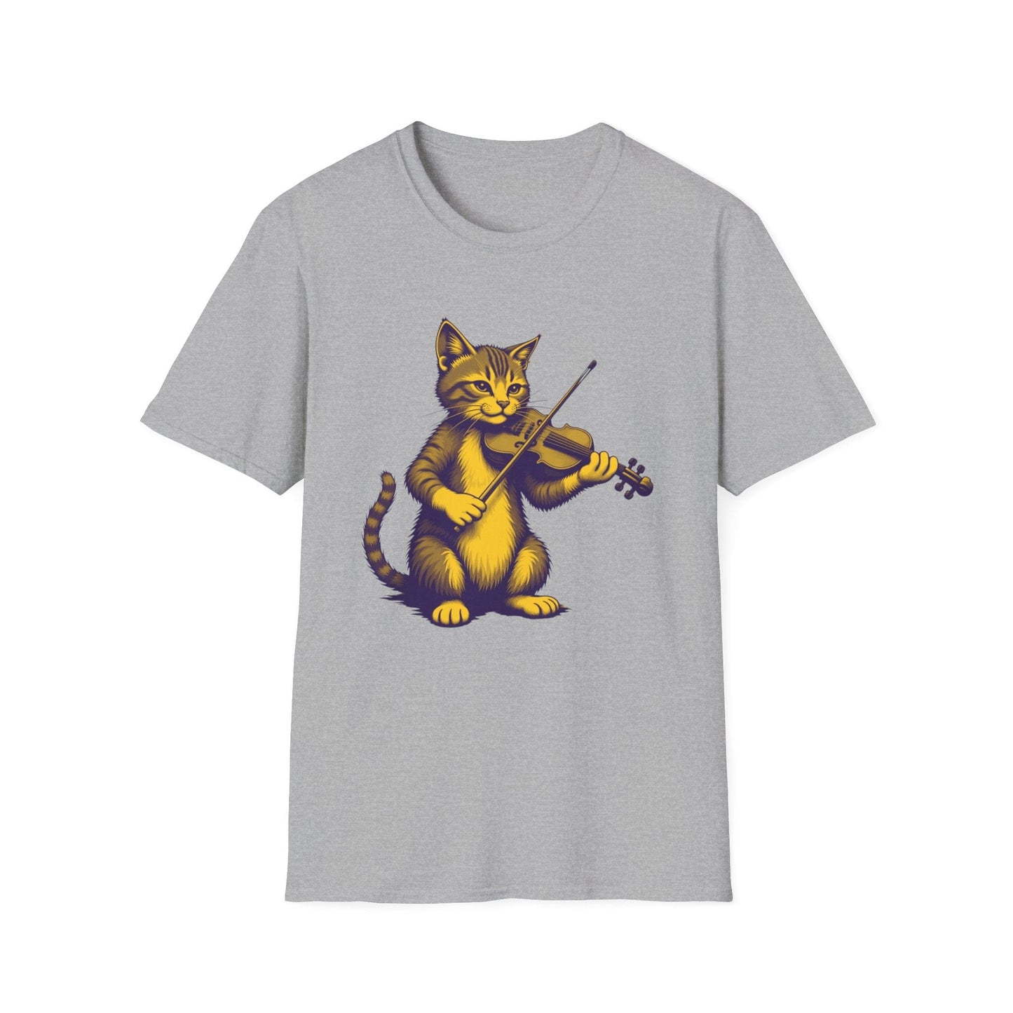 Cat Fiddlin’ Violin T-Shirt