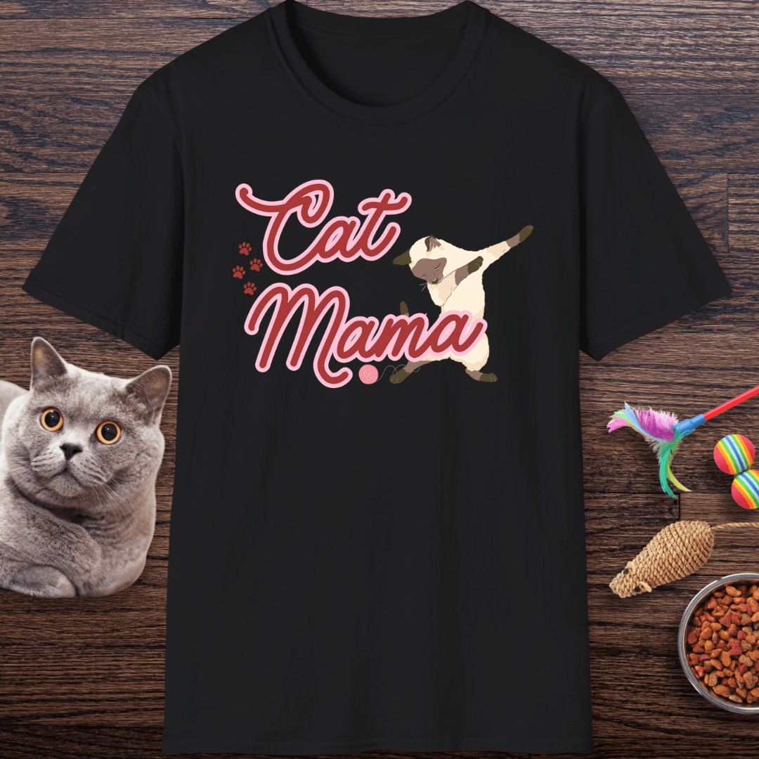 Cat Mama Dabbing Cat T-Shirt