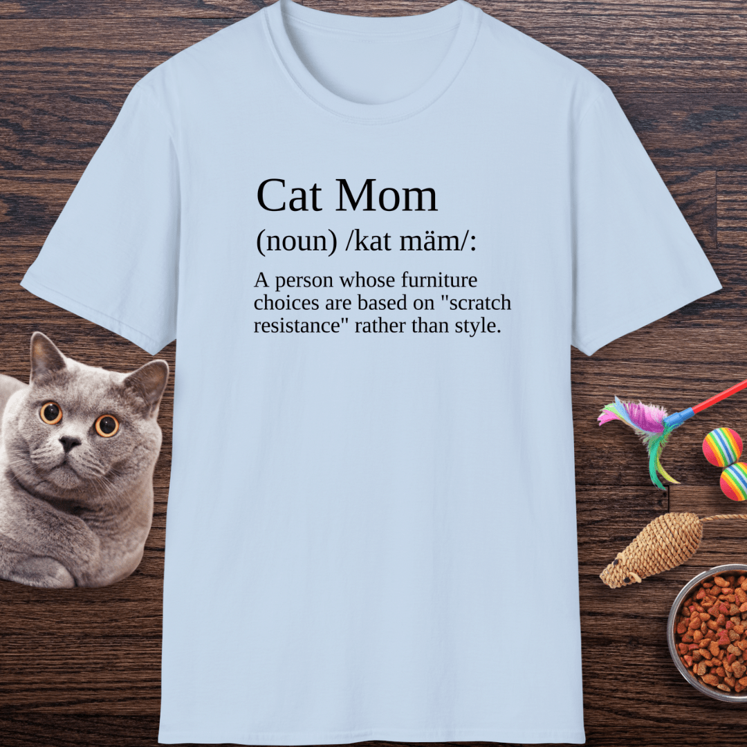 Cat Mom Definition T-Shirt