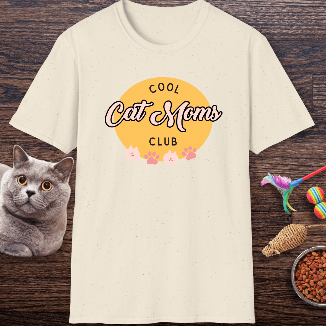 Cool Cat Moms Club T-Shirt