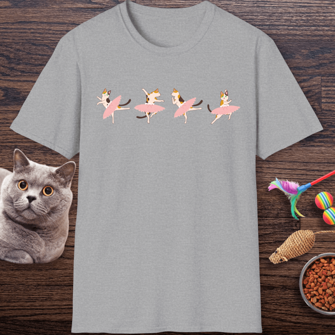 Dancing Cats in Tutus T-Shirt