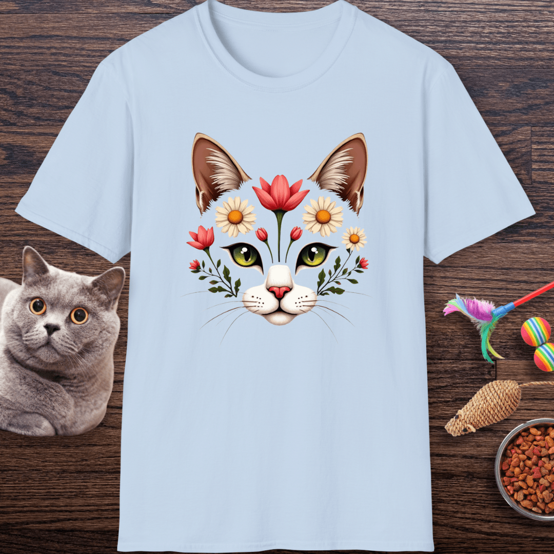 Floral Crown Kitty T-Shirt