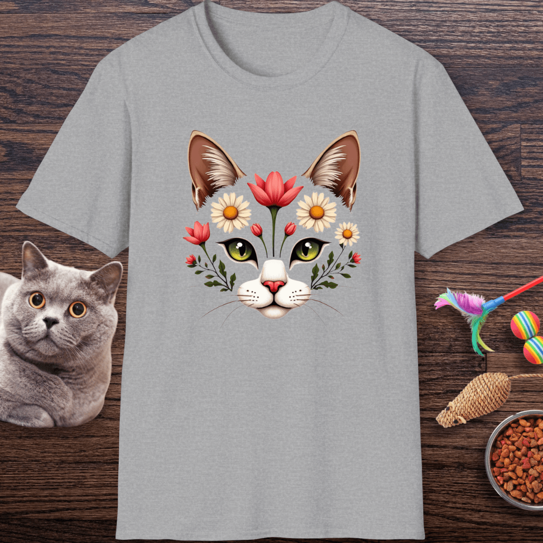 Floral Crown Kitty T-Shirt