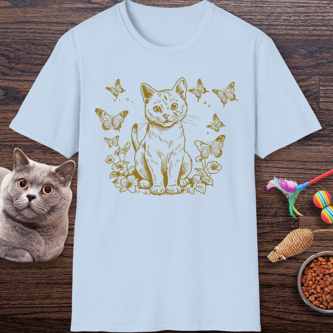 Flutterby Kitty Garden T-Shirt