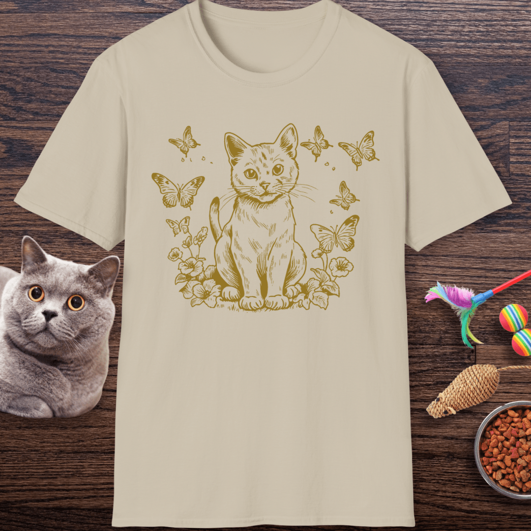 Flutterby Kitty Garden T-Shirt