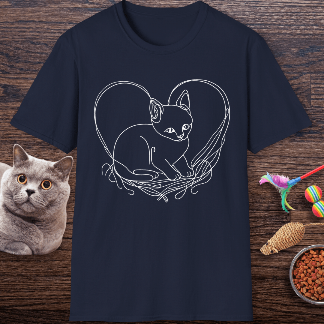 Heart String Kitty T-Shirt