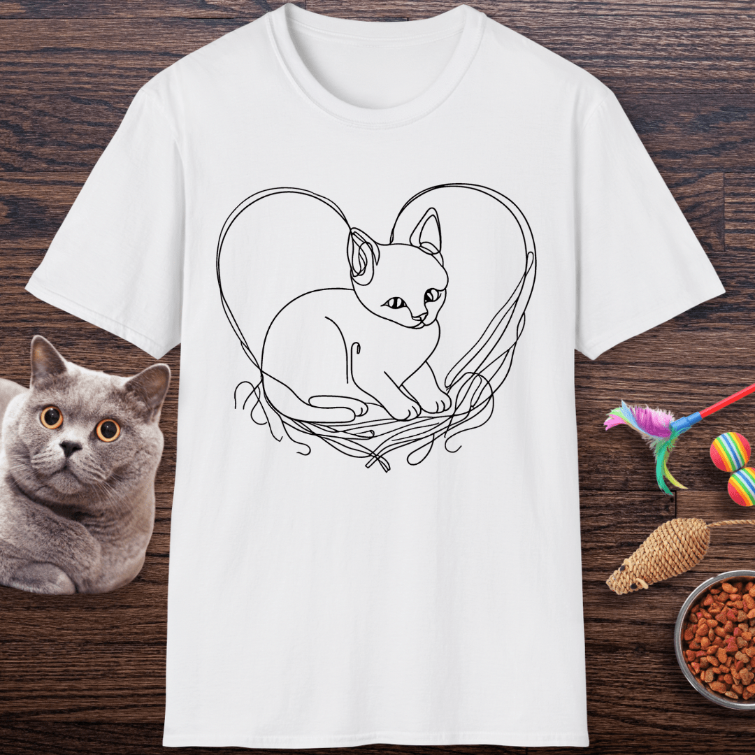 Heart String Kitty T-Shirt