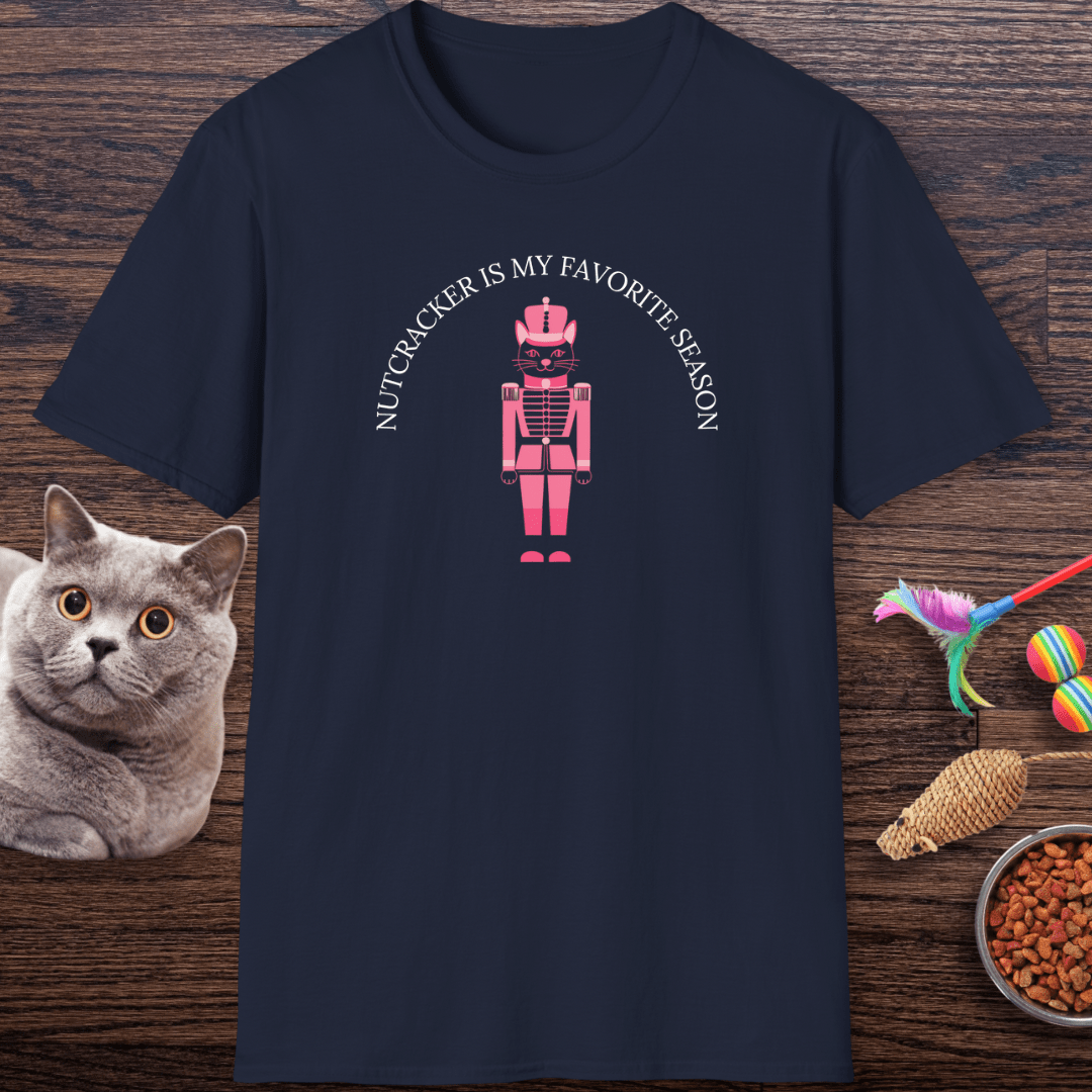 Nutcracker Is My Favorite Season Cat T-Shirt