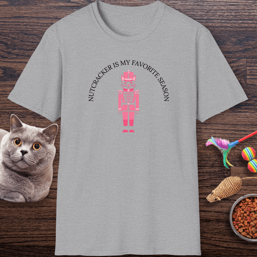 Nutcracker Is My Favorite Season Cat T-Shirt