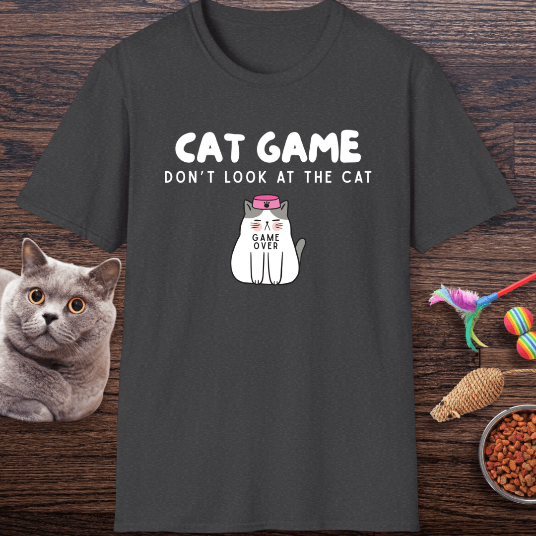 Cat Game (Don’t Look) T-Shirt