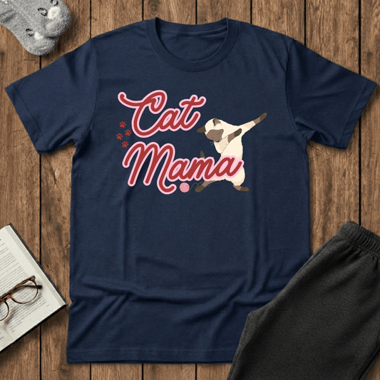 Cat Mama Dabbing Cat T-Shirt