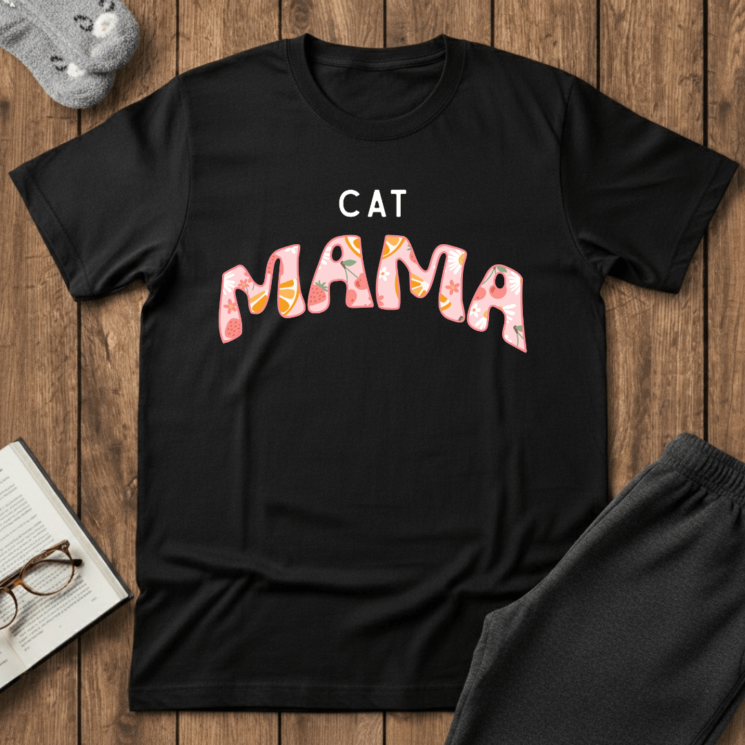 Cat Mama Fruity T-Shirt
