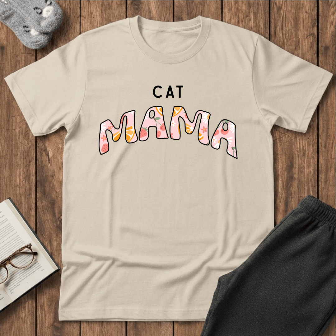 Cat Mama Fruity T-Shirt
