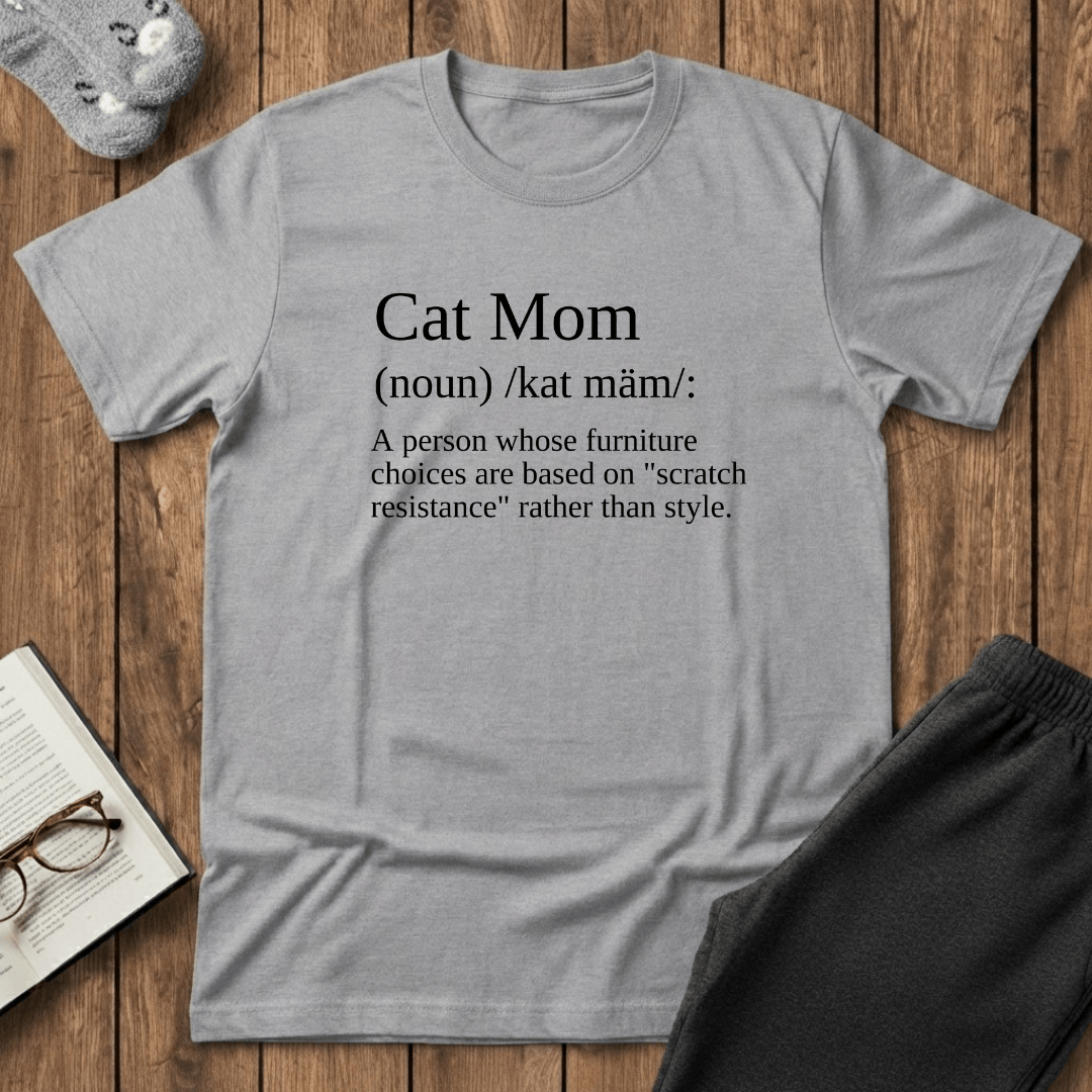 Cat Mom Definition T-Shirt