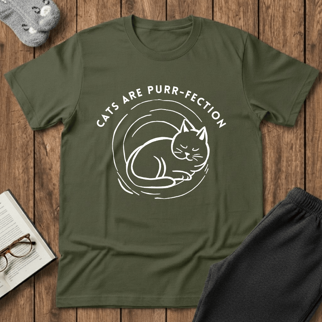 Cats Are Purr-fection T-Shirt