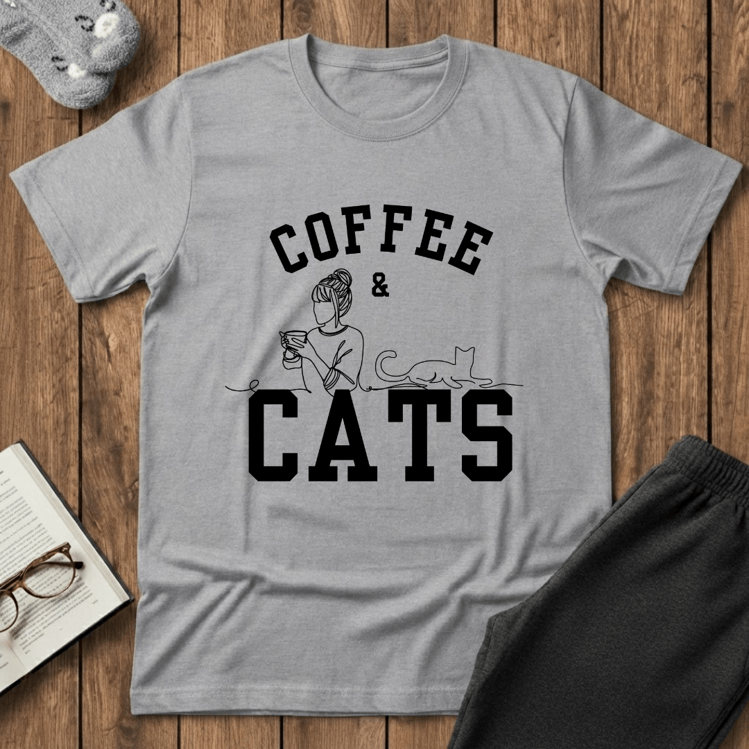 Coffee & Cats T-Shirt