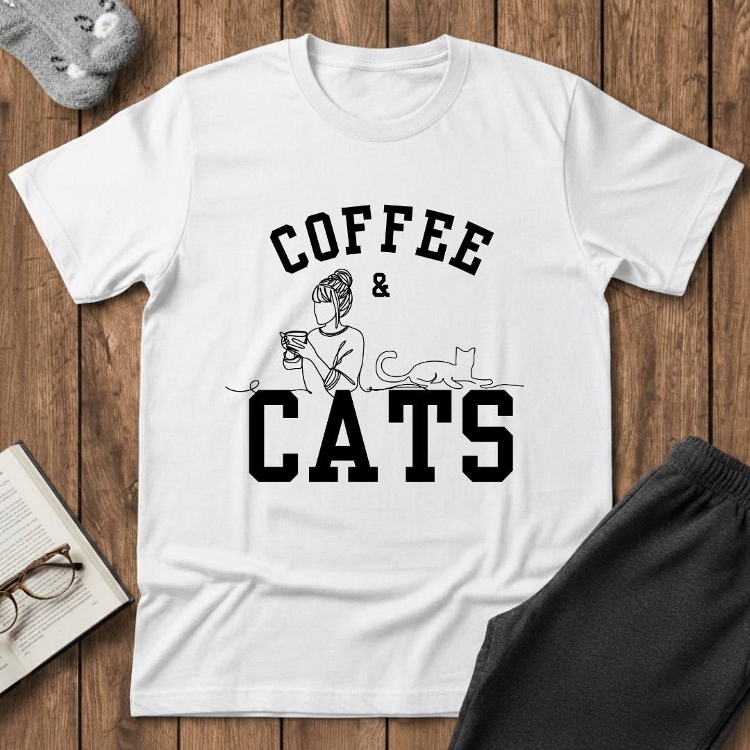 Coffee & Cats T-Shirt
