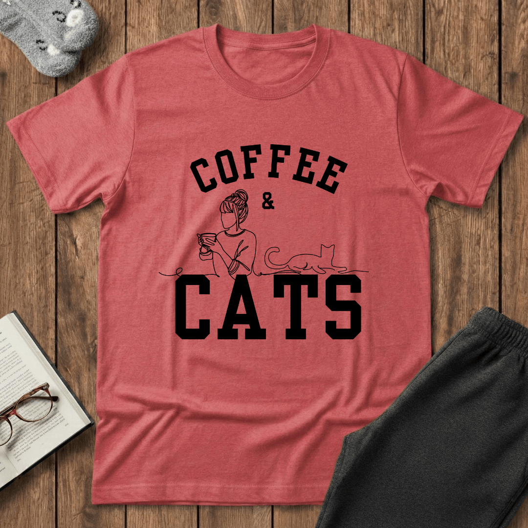 Coffee & Cats T-Shirt