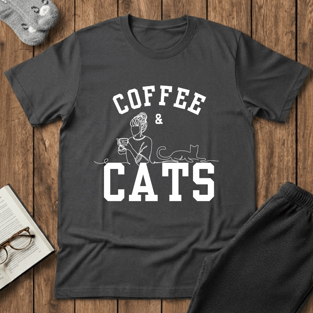 Coffee & Cats T-Shirt