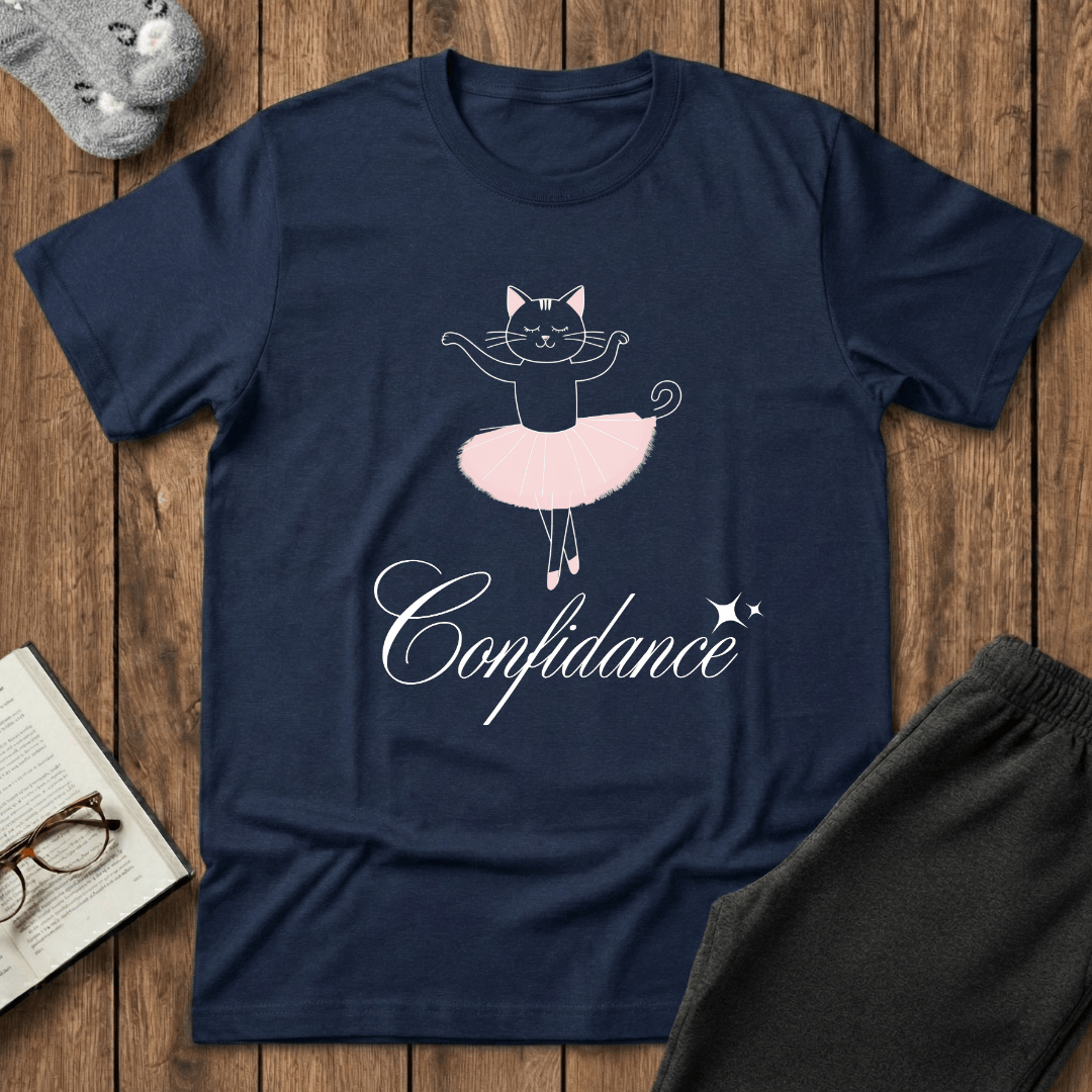 Confidance Ballerina Cat T-Shirt