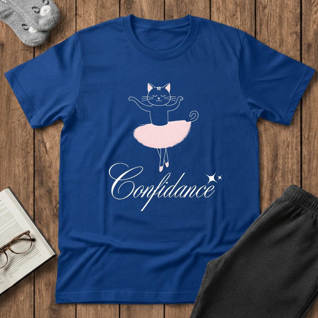 Confidance Ballerina Cat T-Shirt