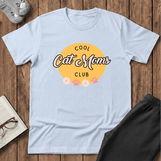 Cool Cat Moms Club T-Shirt