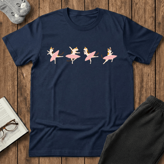 Dancing Cats in Tutus T-Shirt