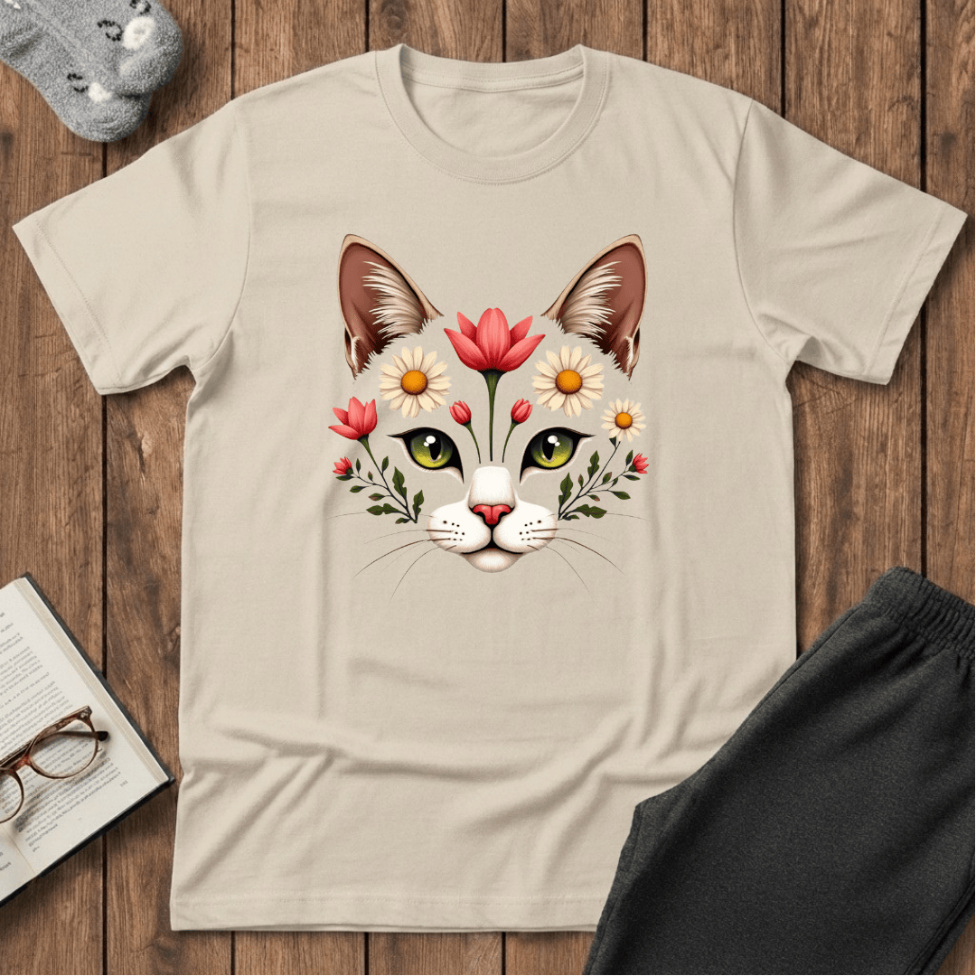 Floral Crown Kitty T-Shirt