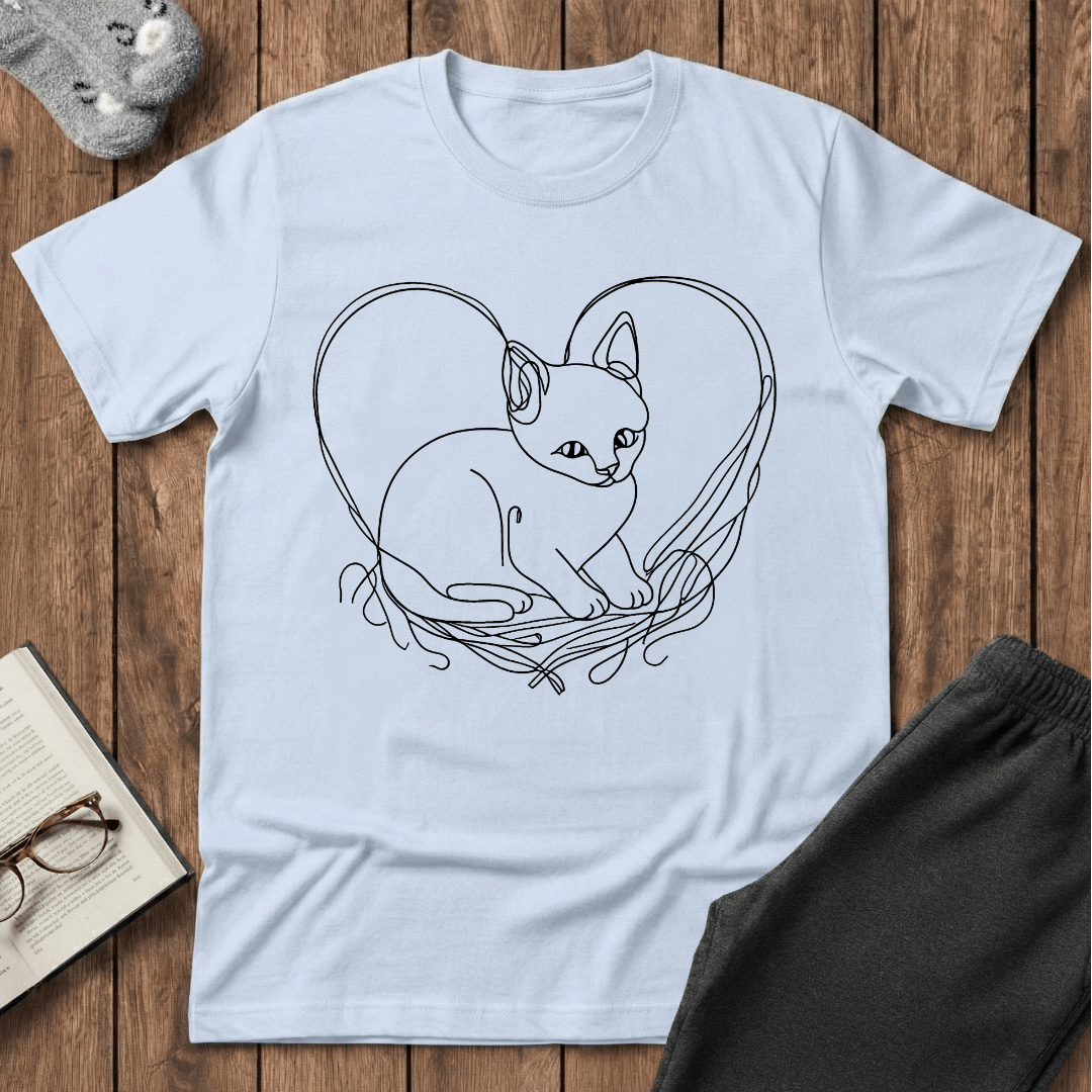 Heart String Kitty T-Shirt