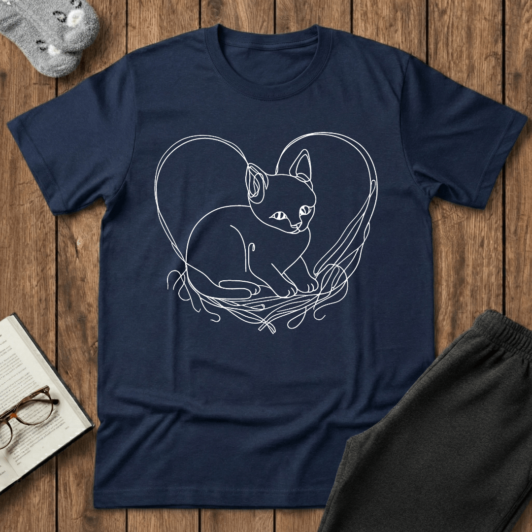 Heart String Kitty T-Shirt