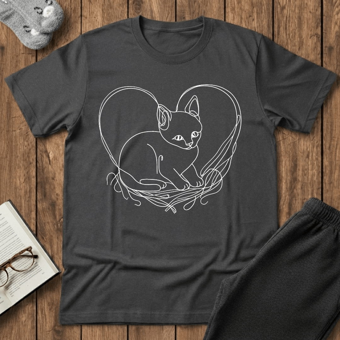 Heart String Kitty T-Shirt