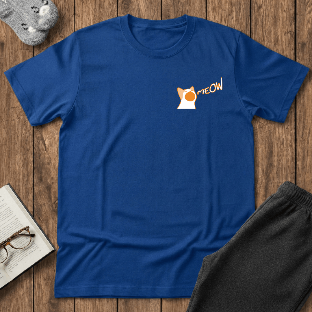 Big Meow Energy Orange Cat T-Shirt