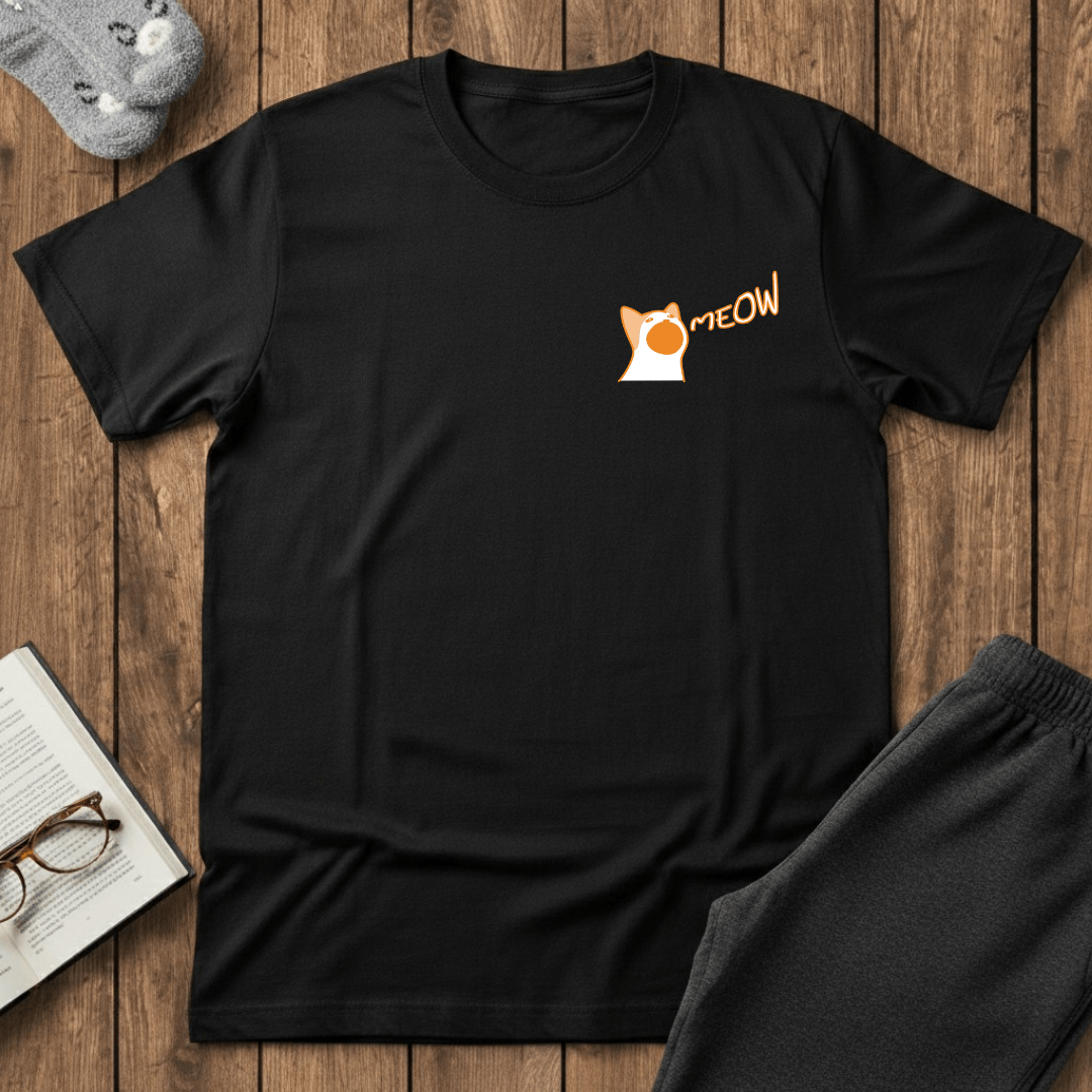 Big Meow Energy Orange Cat T-Shirt