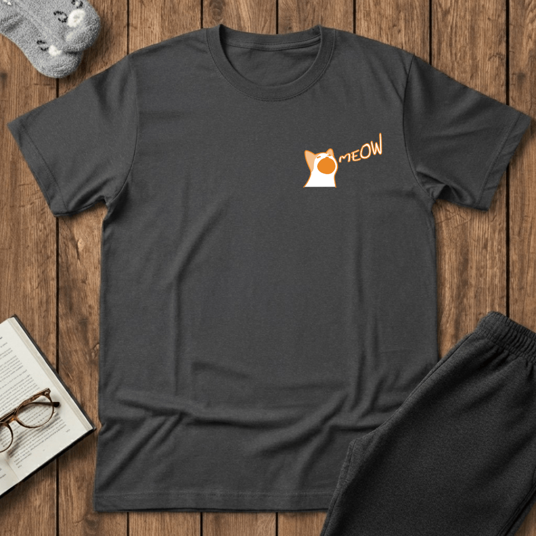Big Meow Energy Orange Cat T-Shirt