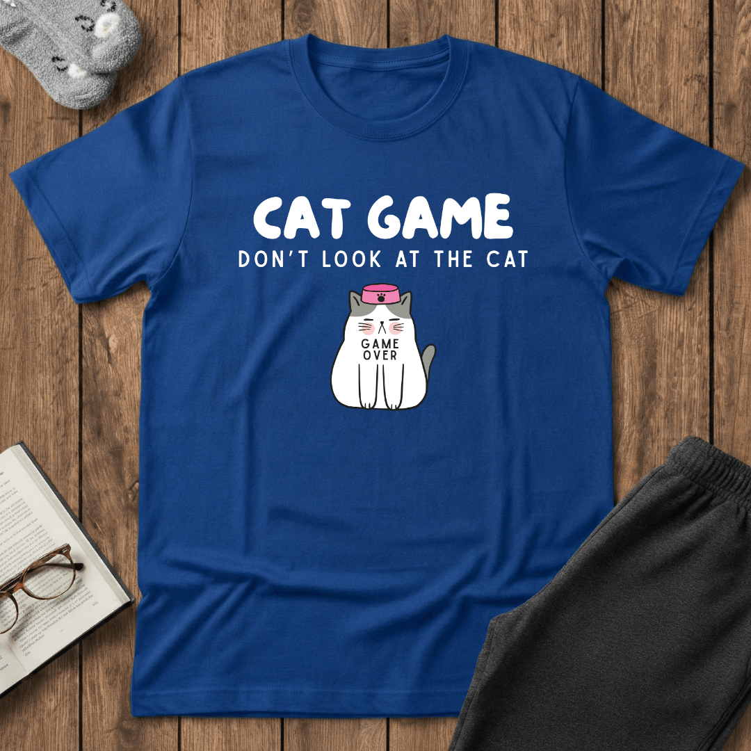 Cat Game (Don’t Look) T-Shirt
