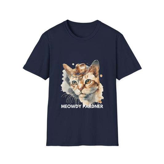 Meowdy Pardner Cat T-Shirt