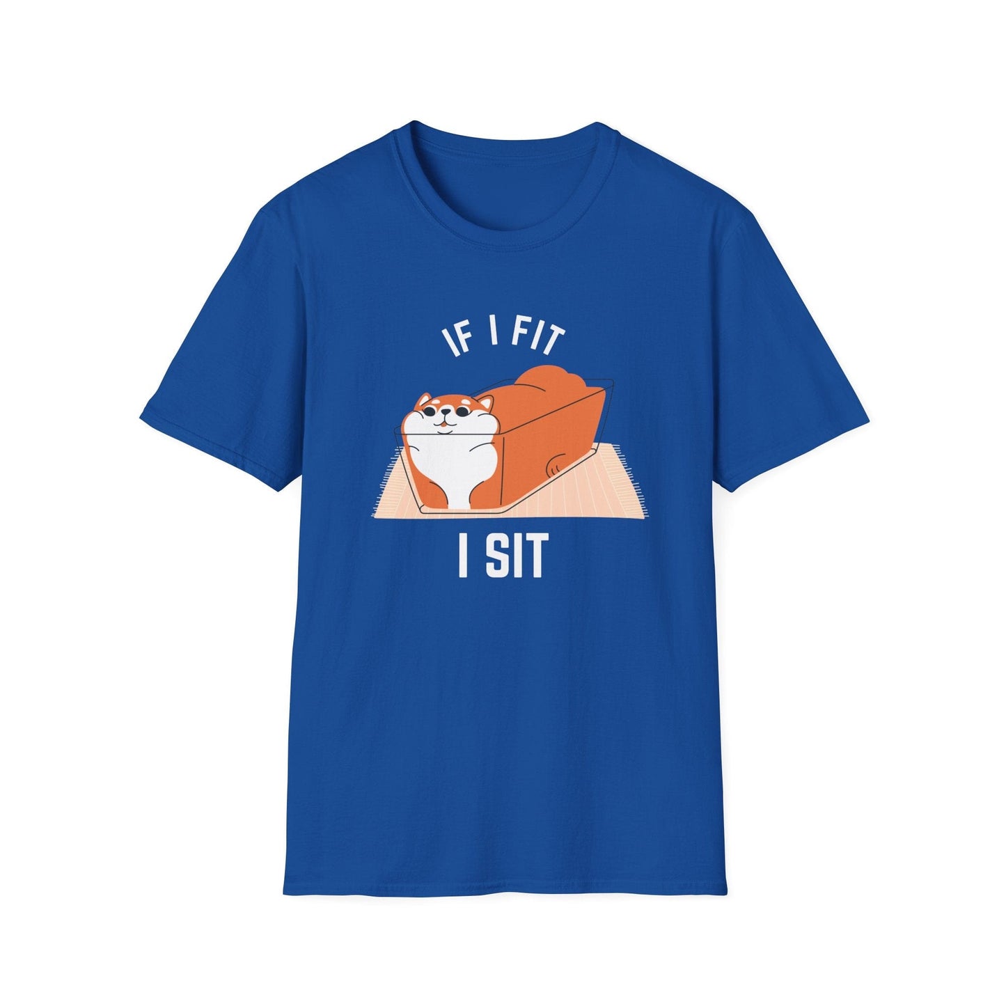If I Fit, I Sit Cat T-Shirt