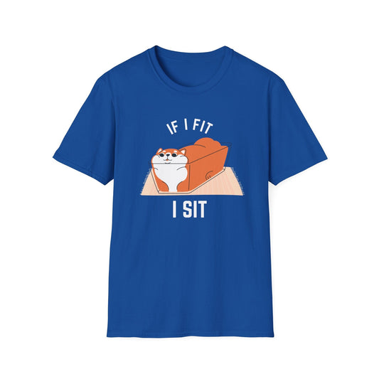 If I Fit, I Sit Cat T-Shirt