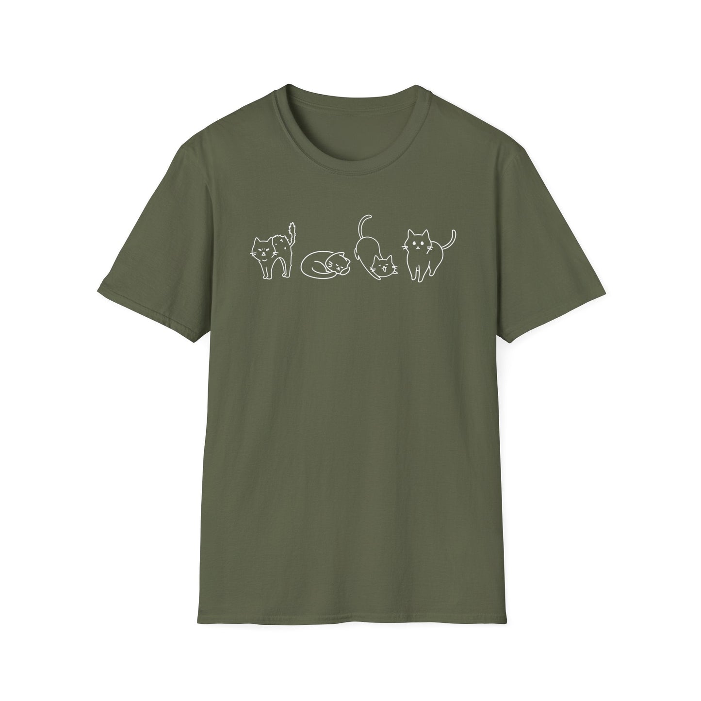 Cat Moods of the Day T-Shirt