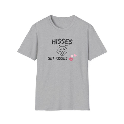 Hisses Get Kisses Cat T-Shirt