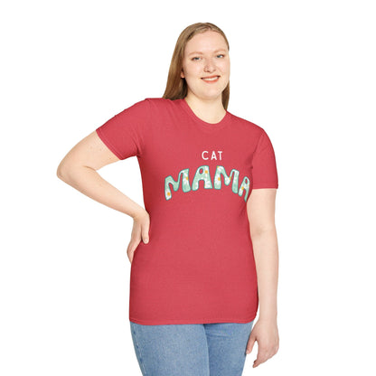 Cat Mama Daisy Green T-Shirt