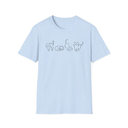 Cat Moods of the Day T-Shirt