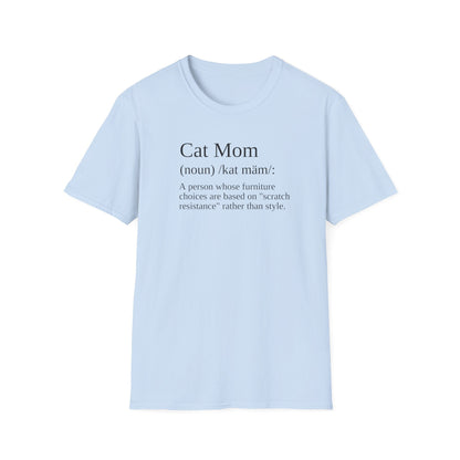 Cat Mom Definition T-Shirt